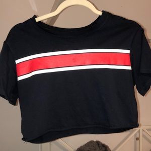 Garage cropped tee